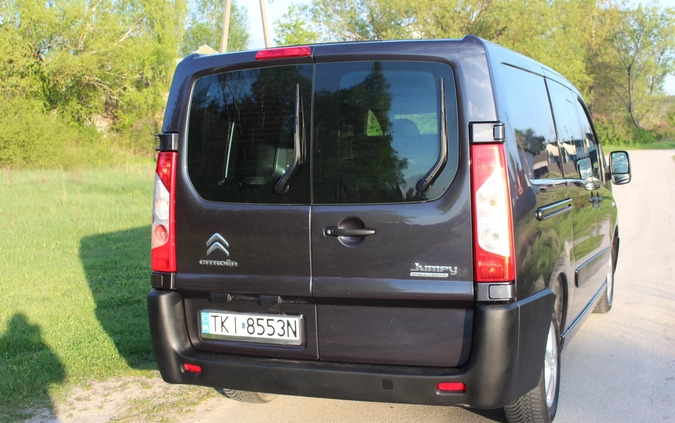 Citroen Jumpy Combi cena 41700 przebieg: 260000, rok produkcji 2014 z Józefów małe 379